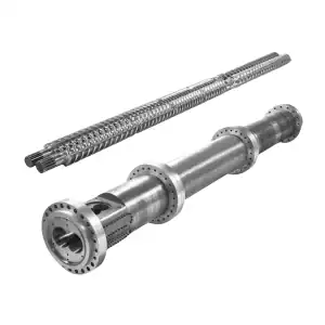 Wear-Resistant Screw Barrel for Recycling Applications