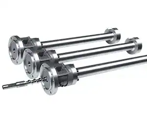 Single Screw Barrel for Film Blowing and Granulating Machines – Precision Machined for Stability