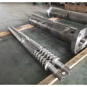 Customized Screw Barrel Set for Plastic Recycling Extruders – Anti-Corrosion and High Output
