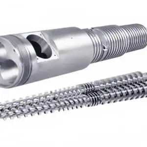 Twin Screw Barrel for Plastic Profile and Pipe Extrusion – Perfect Fit for High-Speed Machines