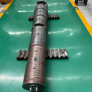 Conical twin screw barrel 92/188 for PVC pipes, profiles, plates, etc.