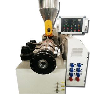 JUYUAN SJSZ65/132 Conical Double Screw Extruder for PVC Pipe and Profile Production