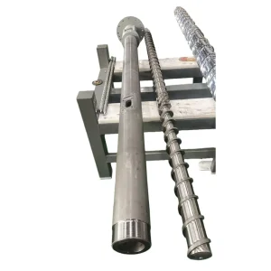 JUYUAN High Wear Resistant Tungsten Carbide Single Screw Barrel for Recycling