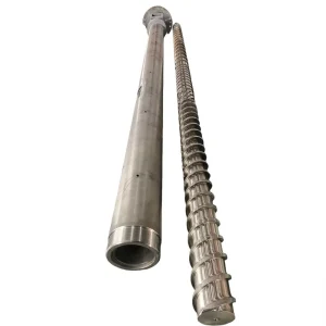 High Capacity Granulation Screw and Barrel for PP Bags Recycling