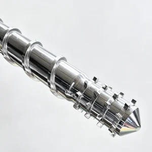 High-Efficiency Chrome-Plated Steel Screw Barrel for Plastic Extrusion