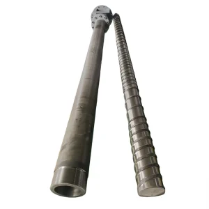 Granulation Screw and Barrel for PP Bags Recycling - JUYUAN