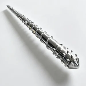High-Efficiency Chrome-Plated Steel Screw Barrel for Plastic Extrusion