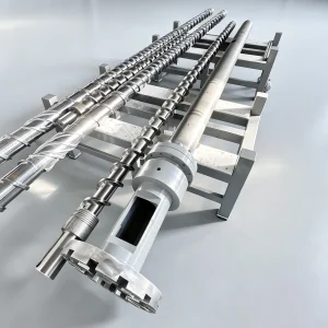 Granulation Screw and Barrel for PE Film Recycling with Large Hopper