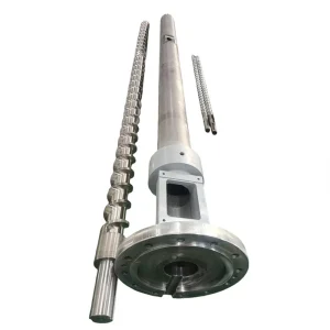 Tungsten Carbide Single Extruder Screw and Barrel for Waste Recycling