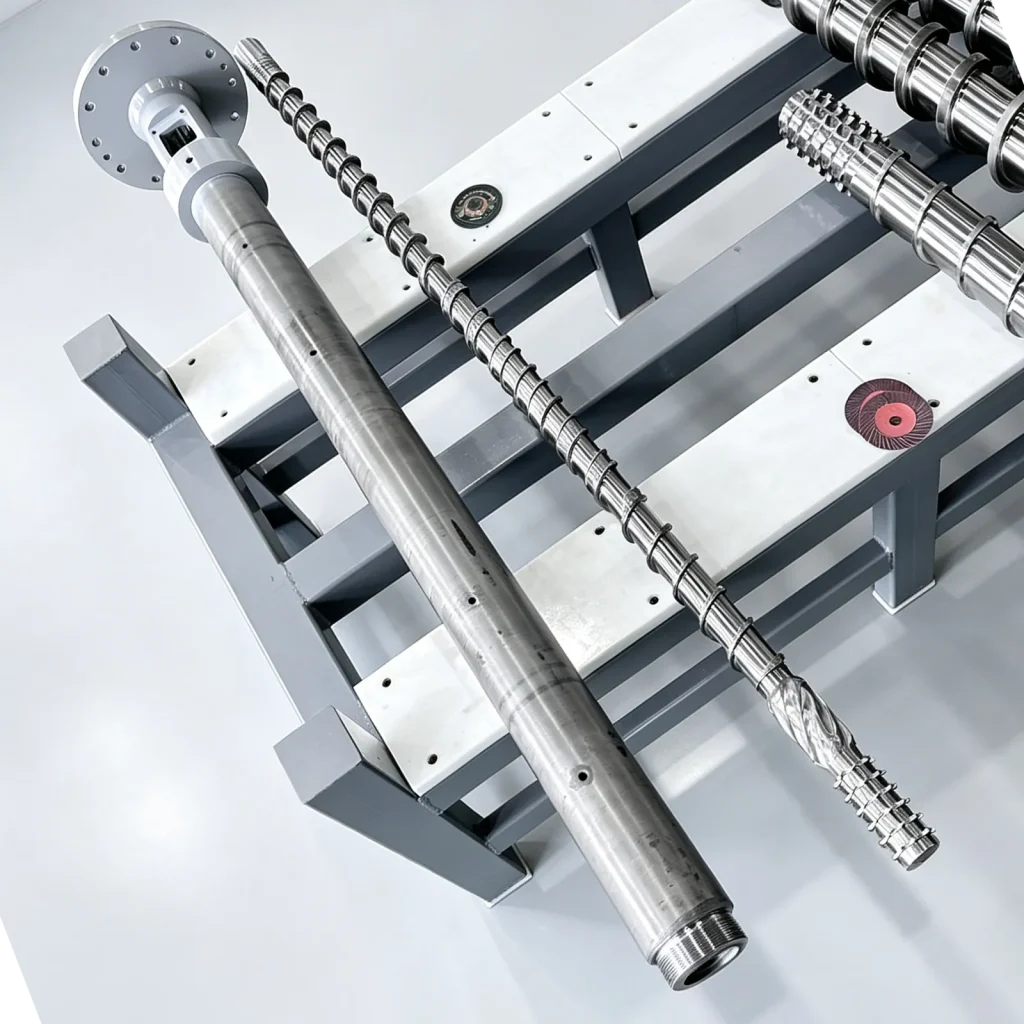 GADDY Extrusion Screw Barrel with Hardened Surface for PE Film Production